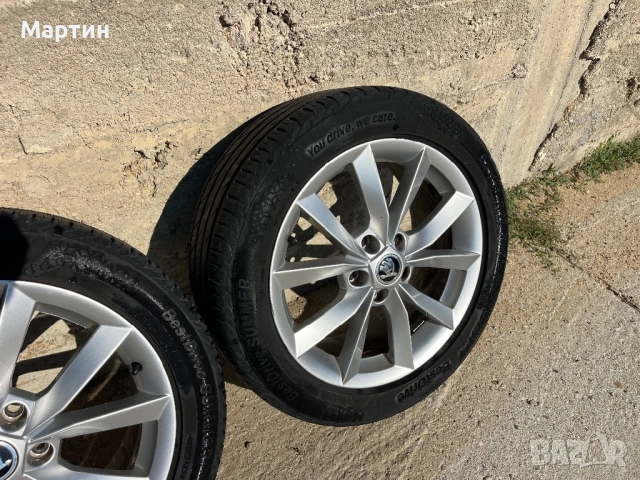 Гуми с джанти 225/50 R17, снимка 6 - Гуми и джанти - 51634037