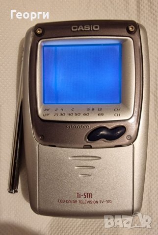 Мини телевизор CASIO 1997 година , снимка 3 - Други ценни предмети - 39732151