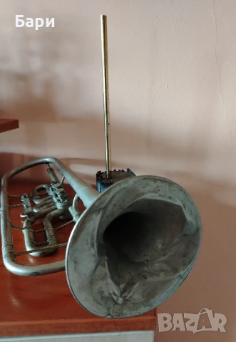 Стар духов музикален инструмент за декорация, снимка 6 - Антикварни и старинни предмети - 50624398