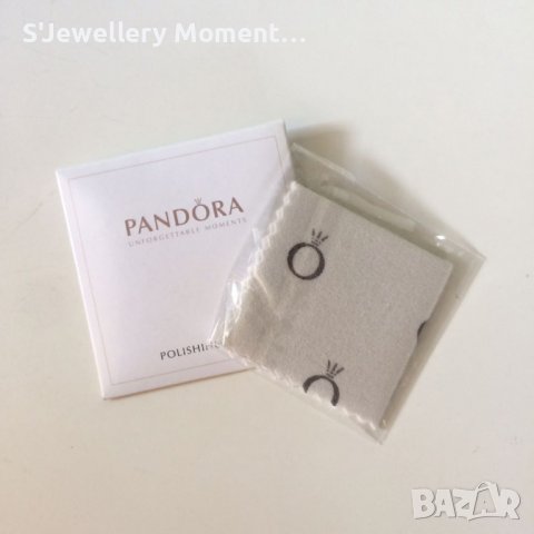 Pandora полираща кърпичка Pandora polishing cloth, снимка 5 - Гривни - 27236833