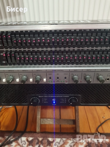 Усилвател ZEUS II H-1800 - работещ, снимка 2 - Ресийвъри, усилватели, смесителни пултове - 51175204