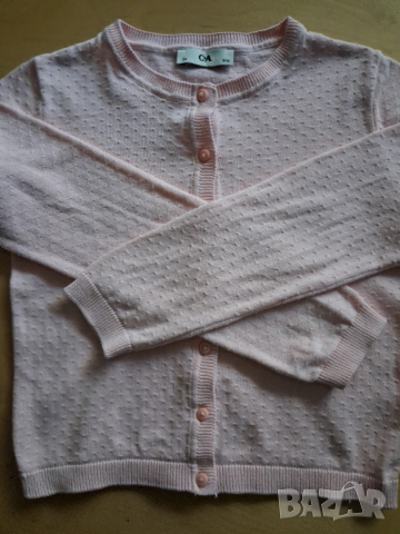 Жилетка за момиченце на 7 години