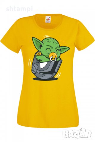 Дамска тениска Star Wars baby yoda 3,Филм,Игра,superhero,Изненада,Подарък,Повод,, снимка 10 - Тениски - 37728695