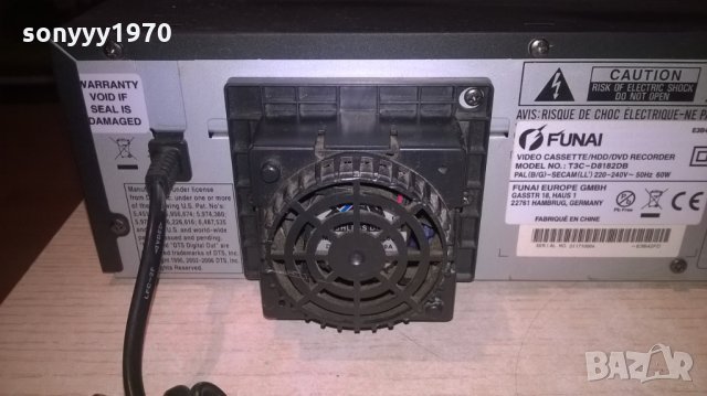 funai t3c-d8182db-dvd/hdd/video 6head hi-fi-внос швеицария, снимка 17 - Плейъри, домашно кино, прожектори - 27044955