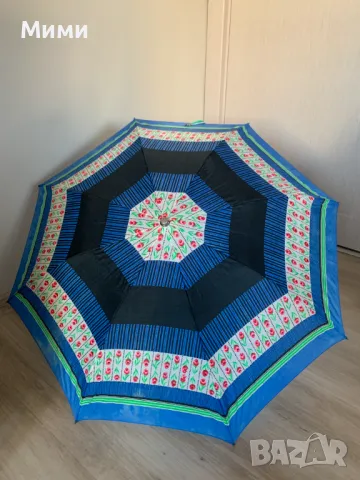 Дамски чадър не употребяван, автоматичен от соца., снимка 4 - Други - 48831773