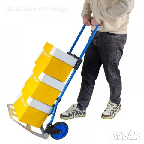 Tранспортна сгъваема количка до 100 кг Forsage, снимка 5 - Други инструменти - 50335702