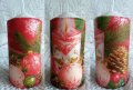 Свещи, текстилни коледни подложки за чаши Котка, лъжички лапи, чаши, снимка 10