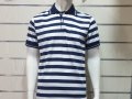 Нова мъжка моряшка блуза на тъмносиньо и бяло райе с яка и копчета, снимка 14