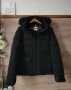 Черно зимно яке с качулка ZARA , снимка 9