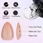TOMICCA Soft Gel Nail Tips Комплект гел нокти, снимка 6