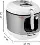 Фритюрник Moulinex Mega 2 kg Deep Fryer, снимка 9