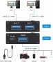 AIMOS USB 3.0 Share Switch за 2 компютъра 2 в 1 Out Switch за USB устройство, снимка 5