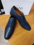 НАМАЛЕНИЕ-Мъжки обувки естествена кожа м. 116 т. сини , снимка 5