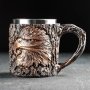 4308 3D чаша Орел сувенирна халба подарък за мъж, 400ml, снимка 1 - Чаши - 43375088