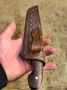 Ръчно изработен нож Орех , снимка 14