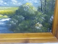 Големи маслени пейзажи (90x50 см) – Старинно излъчване!, снимка 8