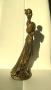 Статуетка на изискана дама в стил Art Deco . , снимка 7