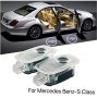 LED Плафони за вратa с лого за Mercedes S Class W221, снимка 1 - Аксесоари и консумативи - 43669378