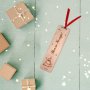 Дървен книгоразделител "Весела Коледа", снимка 3