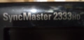 23" Монитор Samsung SyncMaster 2333HD, снимка 6