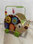 Дървена играчка с активности за дърпане - Таралеж, снимка 1 - Образователни игри - 43380045