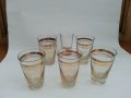Ретро стъклени  чашки, снимка 1 - Антикварни и старинни предмети - 33126768
