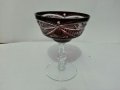 кристална чаша свещник , снимка 4