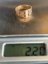 Руски пръстен ССР 583 14к 2.21гр, снимка 3