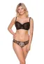 Бикини с дантела в черен цвят 148, снимка 1