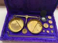 Стар бижутерски комплект везна и тежести-Перфектно състояние, снимка 2