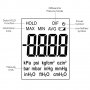 Цифров вакумен газов манометър за измерване на диференциално налягане, снимка 7