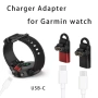 Преходник от Type C за Garmin Fenix 8, 7, 6, 5, Vivoactive 3, 4, 4, Venu 2, 2S, Forerunner  и др., снимка 1