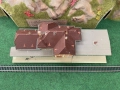Гара за макет на влак HO 1:87 ЖП моделизъм диорама фигури, снимка 4