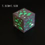 Minecraft cube куб,Нощна лампа, щадяща очите светлина, ABS, за деца, снимка 4