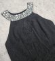 Дамска елегантна черна рокля , снимка 1 - Рокли - 43401261