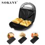 Сандвич тостер, Гофретник и "GRIL 3 в 1 SOCANY" , снимка 4
