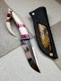Ръчно изработен ловен нож от марка KD handmade knives ловни ножове, снимка 12