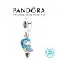 Талисман Пандора сребро проба 925 Pandora Jungle Paradise Parrot. Колекция Amélie, снимка 1 - Други - 38683572