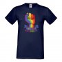 Мъжка тениска Pride World Day multicolor Прайд,Празник.Повод,Изненада, снимка 8