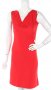 Ефектна официална къса червена рокля, снимка 1 - Рокли - 28120675