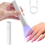 Преносима Мини UV Лампа за Маникюр – Безжична, с Type-C зареждане и 2 режима на работа, снимка 5