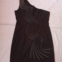 Къса черна рокля, снимка 1 - Рокли - 35545407
