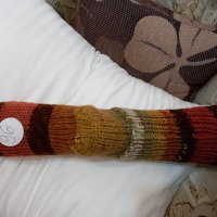 Ръчно плетени дамски чорапи размер 37, снимка 2 - Дамски чорапи - 34884615