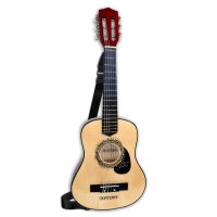 Bontempi - Класическа дървена китара, 75см 21 7530, снимка 2 - Музикални играчки - 43763290
