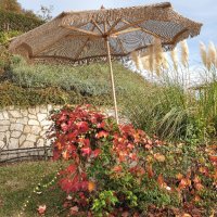 Плетени чадъри тип макраме за градина, плаж, ресторант или бийч бар, снимка 8 - Градински мебели, декорация  - 43956841
