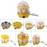 Яйцеварка с пара за 7 или 14 яйца с таймер, снимка 3 - Други - 36651183