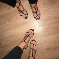 Сандали / Обувки ZARA от естествена кожа