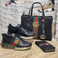 💥Gucci луксозни дамски комплекти💥, снимка 4 - Маратонки - 43420366