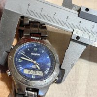 Рядък Мъжки Ръчен Часовник SINAR  Диаметър 40 мм. Работи ОК., снимка 4 - Мъжки - 43383139