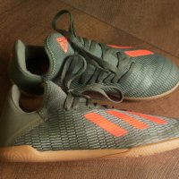 Adidas Ndoor X 19.3 IN J Soccer Shoes Размер EUR 37 1/3 / UK 4 1/2 детски за футбол в зала 187-13-S, снимка 2 - Детски маратонки - 43050615